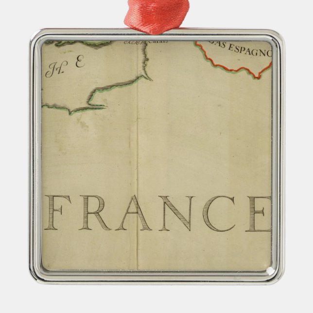 France 42 metal ornament (Front)