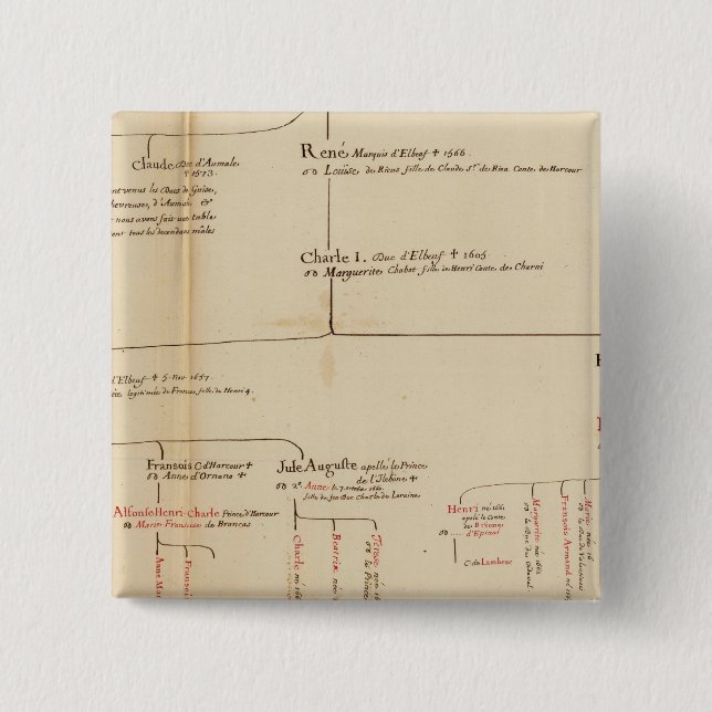 France 47 15 cm square badge (Front)