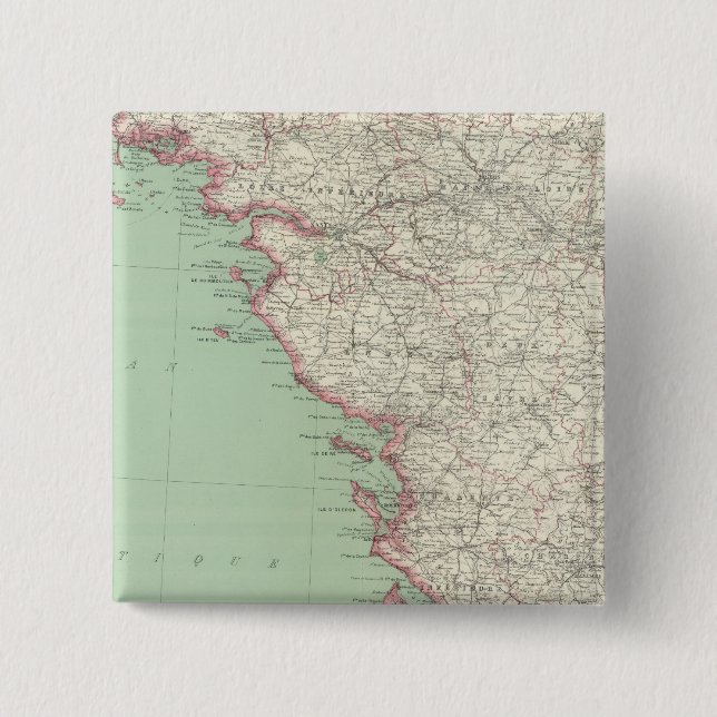 France 9 15 cm square badge (Front)