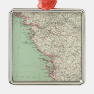 France 9 metal tree decoration