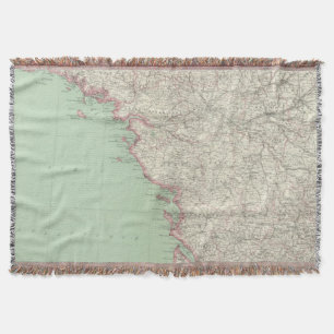 France 9 throw blanket
