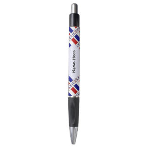 France and French Flag Tiled Personalised