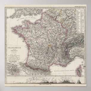 France and Switzerland Poster