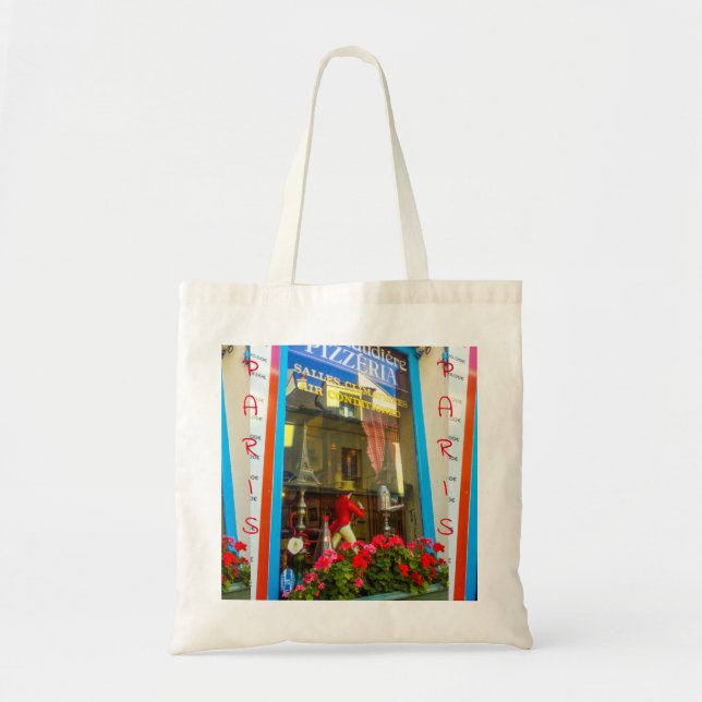 France Architecture Cityscape Street Restaurant Tote Bag (Front)