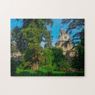 France Architecture French Cathedral Nature Jigsaw Puzzle