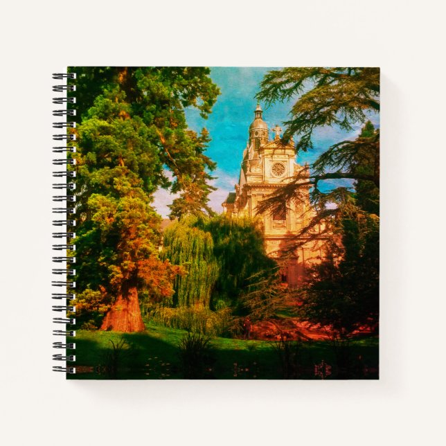France Architecture French Cathedral Nature Notebook (Front)