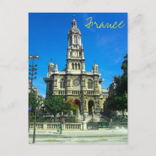 France Architecture French Cathedral Paris Postcard