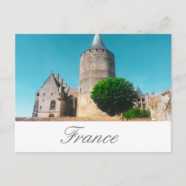 France Architecture French Chateaux Postcard (Front)