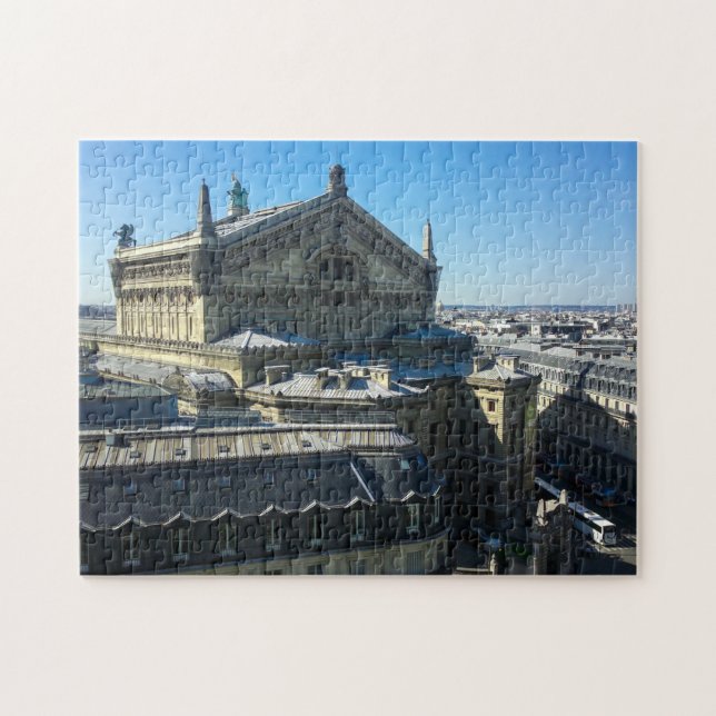 France Architecture French Paris Jigsaw Puzzle (Horizontal)