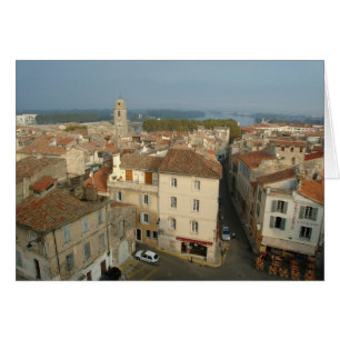 France, Arles, Provence, city view from