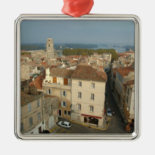 France, Arles, Provence, city view from Metal Ornament (Front)