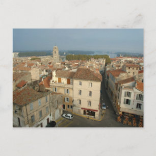 France, Arles, Provence, city view from Postcard