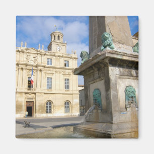 France, Arles, Provence, Place de la Magnet