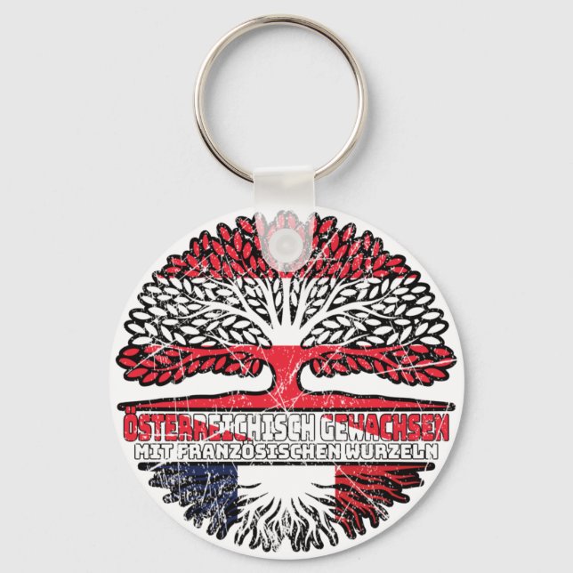 France - Austrian Key Ring (Front)