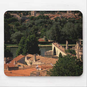 France, Avignon, Provence. Pont St, Benezet. Mouse Pad