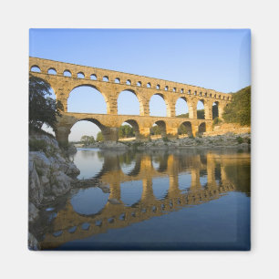 France, Avignon. The Pont du Gard Roman aqueduct Magnet
