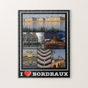 France - Bordeaux - I Love - Jigsaw Puzzle