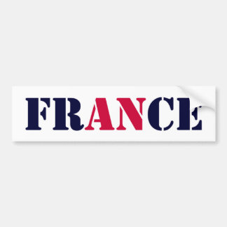 FRANCE BUMPER STICKER