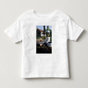 France, Burgundy, Chablis. Local wine and Toddler T-Shirt