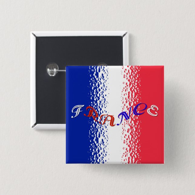 France Button (Front & Back)