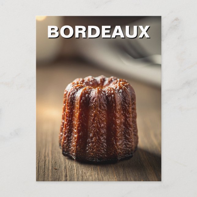 France Canele Travel Postcard (Front)