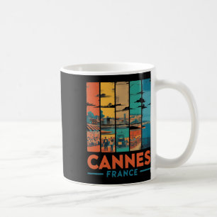 France Cannes French Riviera Beaches Vintage Trave Coffee Mug