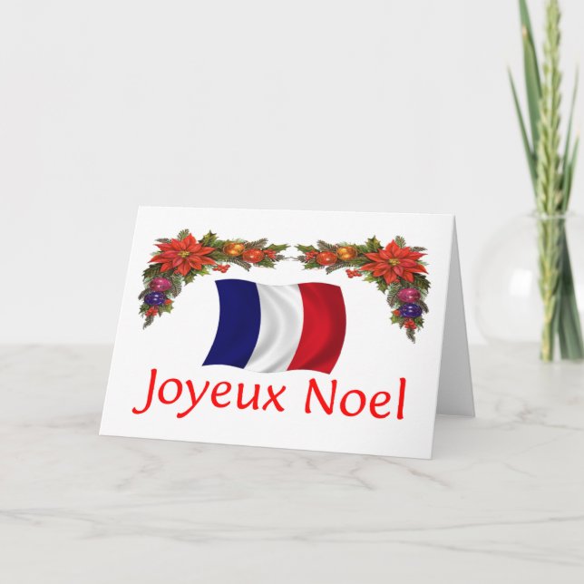 France Christmas Holiday Card (Front)