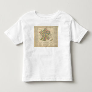 France Chronology Map Toddler T-Shirt