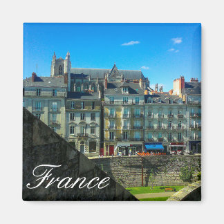 France Cityscape Street Buildings View Magnet