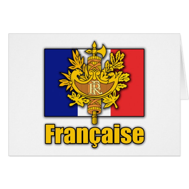 France Coat of Arms (Front Horizontal)