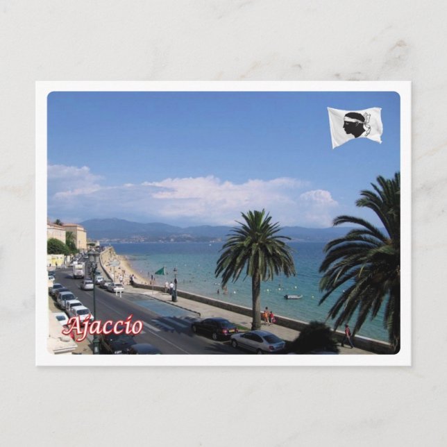 France - Corsica - Ajaccio - Postcard (Front)