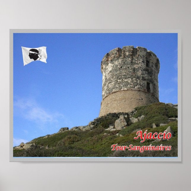 France - Corsica - Ajaccio - Poster (Front)