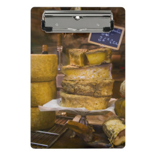 France, Corsica. Local cheeses and charcuterie Mini Clipboard