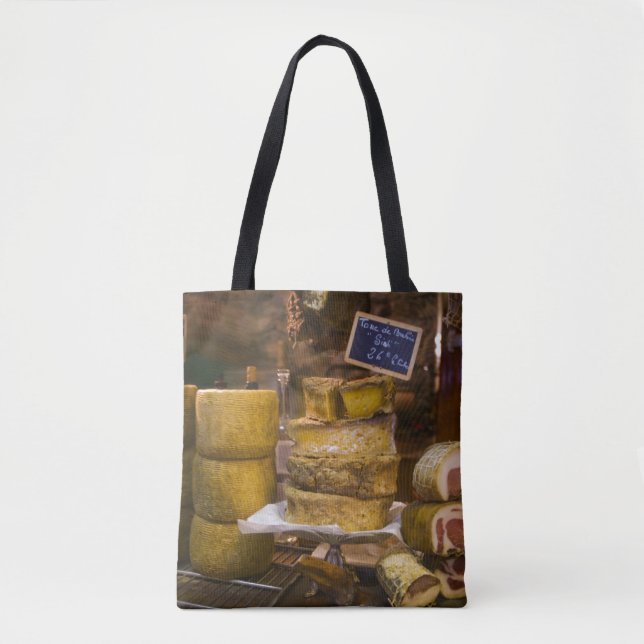 France, Corsica. Local cheeses and charcuterie Tote Bag (Front)