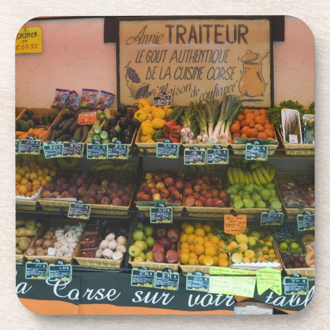 France, Corsica. The Taste of Authentic Corsican Coaster (Front)