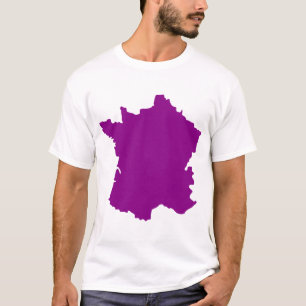 France Country Europe Map T-Shirt