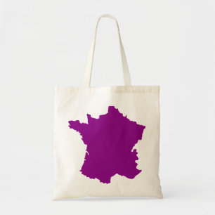 France Country Europe Map Tote Bag