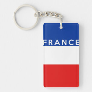 france country flag symbol name text key ring