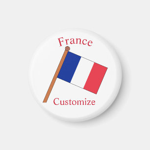 France Country Flag Thunder_Cove Magnet