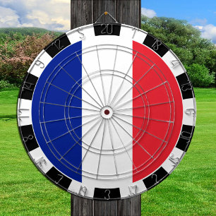 France Dartboard & French Flag / game board