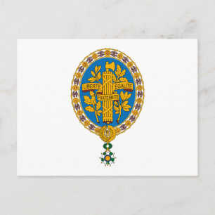 France Emblem Postcard