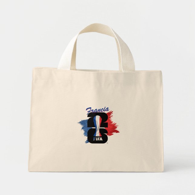 France fans world 2026 mini tote bag (Front)
