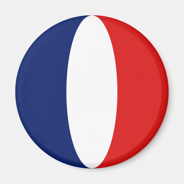 France Fisheye Flag Magnet (Front)