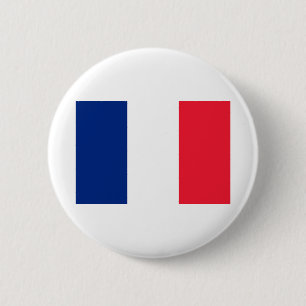 France Flag 6 Cm Round Badge