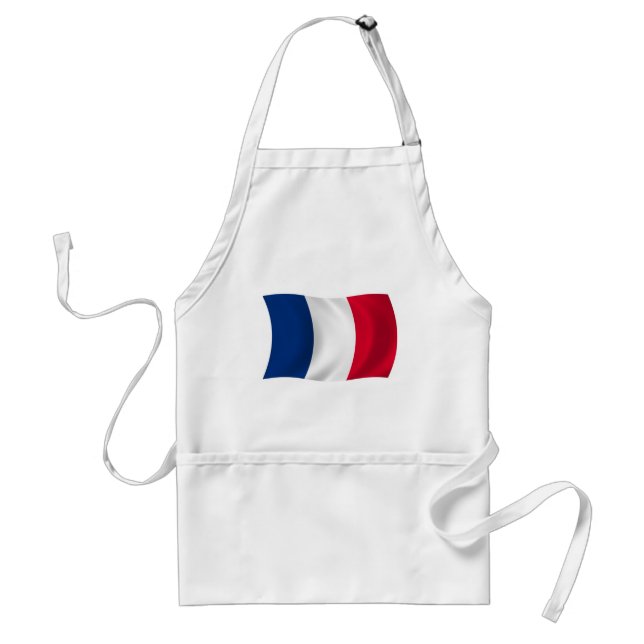 France Flag Apron (Front)