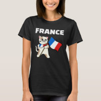 France Flag Cat French Colors Kitten