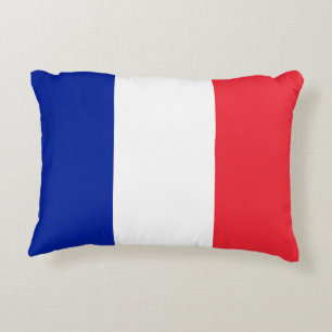 France Flag Decorative Cushion