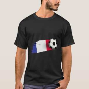 France Flag Jersey French Soccer Team French _1 T-Shirt