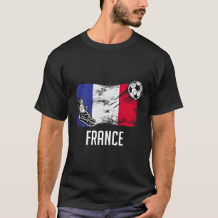France Flag Jersey French Soccer Team French T-Shirt