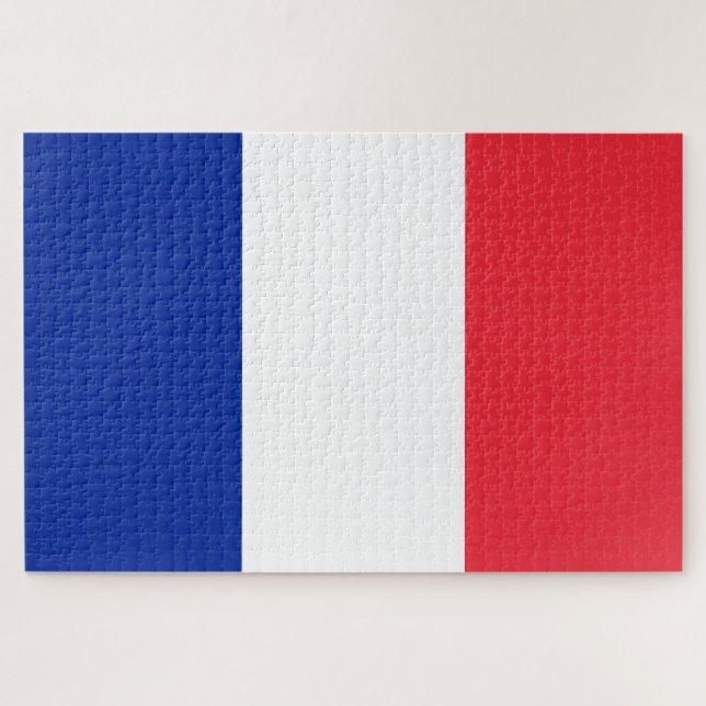France Flag Jigsaw Puzzle (Horizontal)